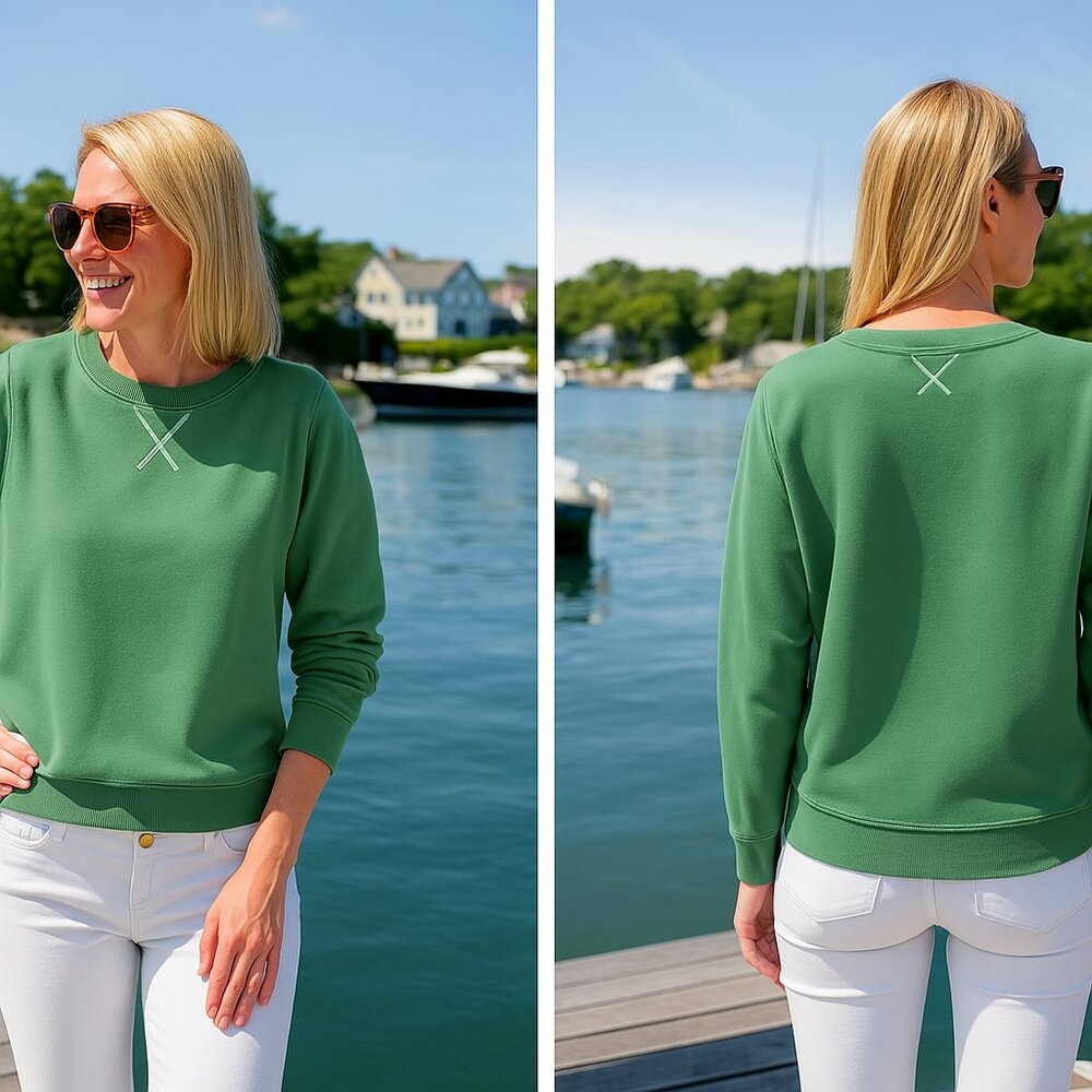 Dudley Stephens Somerset Sweatshirt Kelly Green Siz Xs